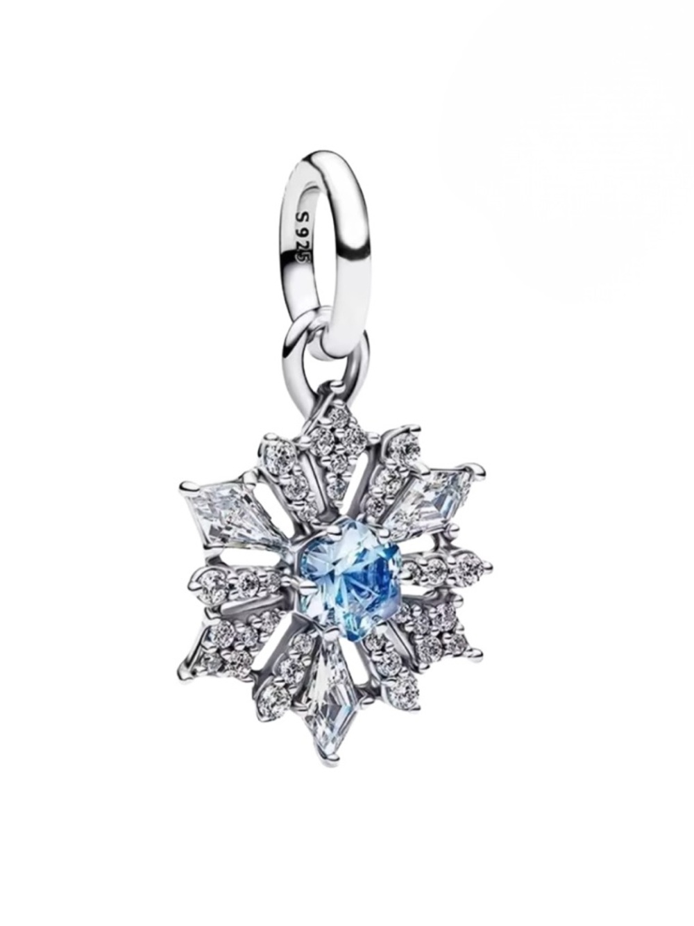 New Frozen Queen Elsa Snowflake Charm